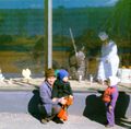 У витрины "Детского мира" 1978 год