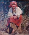 Молодая белоруска (1880). Этюд к картине "Аннушка".