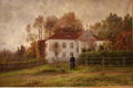 «Белорусский пейзаж. Усадьба Дречелуки» (холст, масло. 1901)