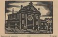 «Заручевская синагога» гравюра С. Б. Юдовина 1922