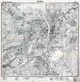 Немецкий план Витебска, 1944 год.