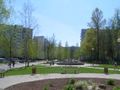 Благоустроенный двор дома №35 по Московскому проспекту.