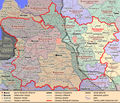 Провозглашённые 31 октября 1918 г. границы Западной коммуны