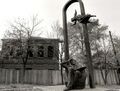 Памятник Марку Шагалу, скульптор А. Н. Гвоздиков. 1992 год