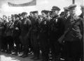 Парад партизан, посвященный освобождению Витебска. Июнь 1944 г.