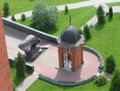Вид на монумент сверху. Май 2013 г.